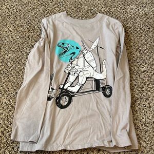 Cat & Jack long sleeve dinosaur astronaut shirt